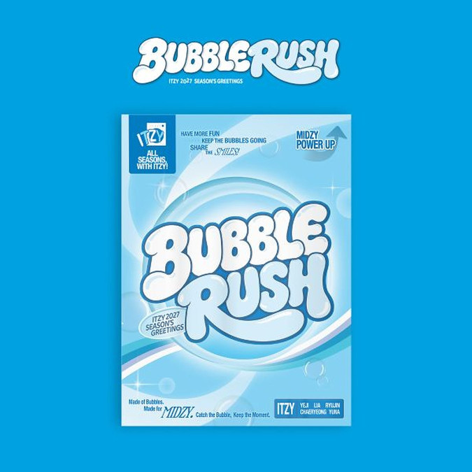 [PRE-ORDER] ITZY - 2027 Season's Greetings [BUBBLE RUSH] [12278]