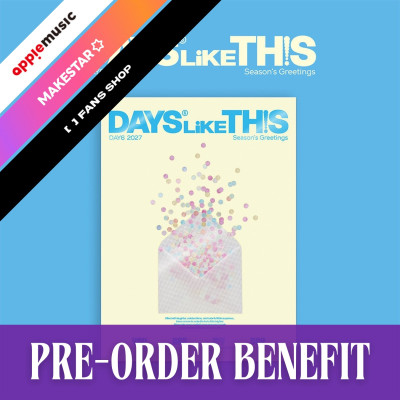 [PRE-ORDER] DAY6 2027 Season's Greetings [DAYS LIKE THIS] + POB [12318]
