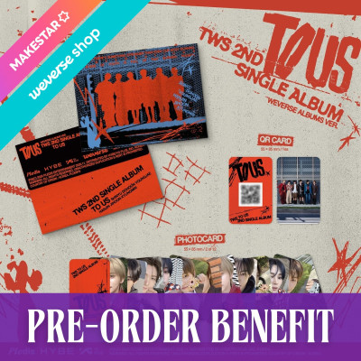 [PRE-ORDER] TWS - To us (Weverse Albums ver.) + POB [12340]