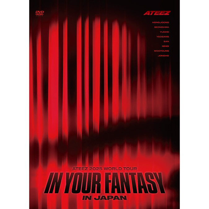 [PRE-ORDER] ATEEZ - ATEEZ 2025 WORLD TOUR [IN YOUR FANTASY] IN JAPAN (DVD) [12344]