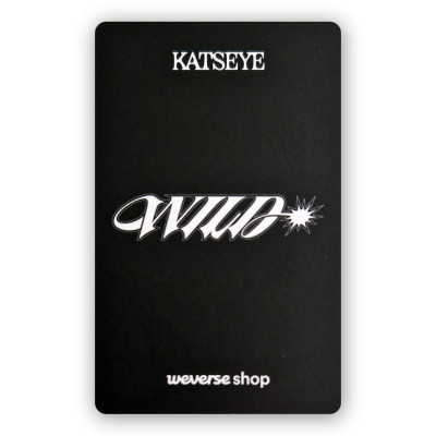 Yoonchae [KATSEYE] Weverse Photocard WILD [12351]