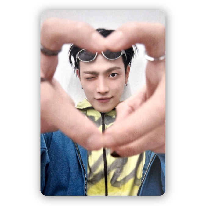 Hongjoong [ATEEZ] Trading Photocard ANITEEZ in Color Heart [12379]