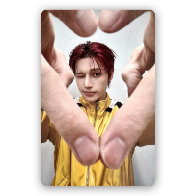 Wooyoung [ATEEZ] Trading Photocard ANITEEZ in Color Heart [12380]