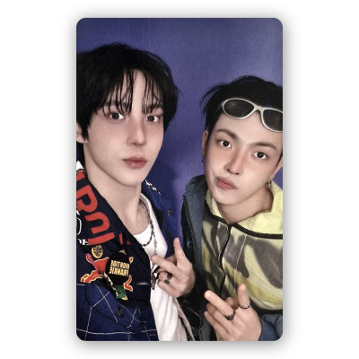 Yunho & Hongjoong [ATEEZ] Trading Photocard ANITEEZ in Color Duo [12382]