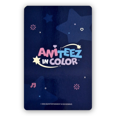 Yunho & Hongjoong [ATEEZ] Trading Photocard ANITEEZ in Color Duo [12382]