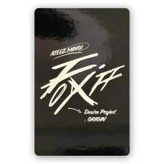 Mingi [ATEEZ] KQ Shop Photocard Fix Off Desire Project : Origin Ver. A [12401]