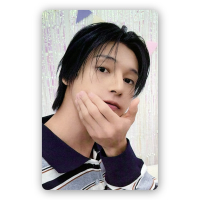 Wooyoung [ATEEZ] Pre-order benefit Photocard MIGHTEEZ Rock The Stage [12409]