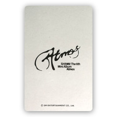 Onew [SHINee] SMTOWN Benefit Photocard ATMOS [12411]