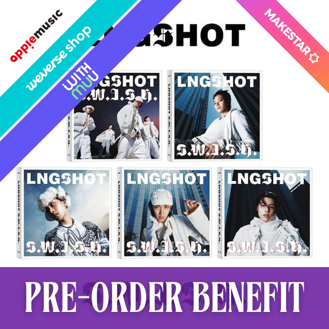 [PRE-ORDER] LNGSHOT - S.W.I.S.H. + POB [12419]