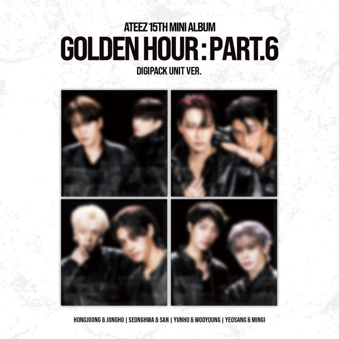 [PRE-ORDER] ATEEZ - GOLDEN HOUR : Part.6 [Digipack Unit ver.] [12424]