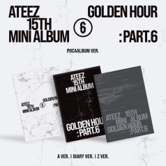 [PRE-ORDER] ATEEZ - GOLDEN HOUR : Part.6 [Poca Album ver.] [12425]