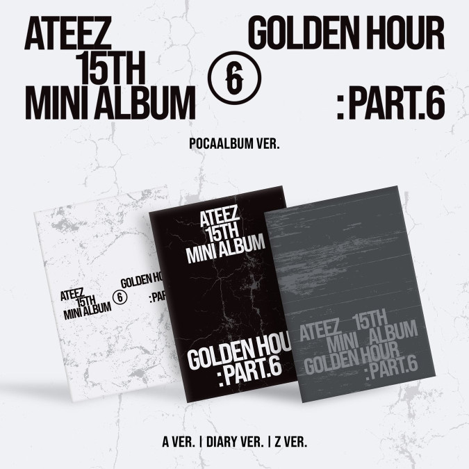 [PRE-ORDER] ATEEZ - GOLDEN HOUR : Part.6 [Poca Album ver.] [12425]