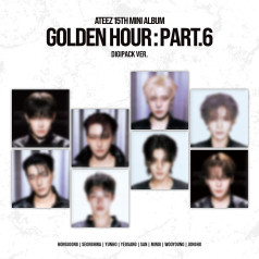 [PRE-ORDER] ATEEZ - GOLDEN HOUR : Part.6 [Digipack ver.] [12426]