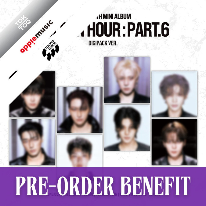 [PRE-ORDER] ATEEZ - GOLDEN HOUR : Part.6 [Digipack ver.] + POB [12428]