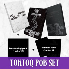 [PRE-ORDER] ATEEZ - GOLDEN HOUR : Part.6 [TOKTOQ Set Ver.] [12431]