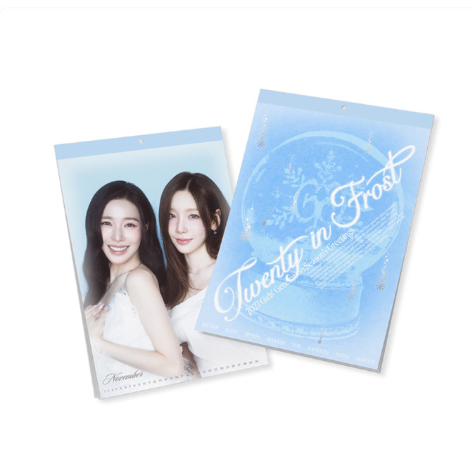 [PRE-ORDER] 'Girls' Generation - 2027 Wall Calendar [12435]