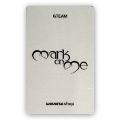 Harua & K & Nicholas [&TEAM] Weverse Gift Photocard Mark on me [12467]