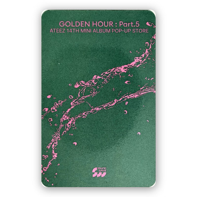 San [ATEEZ] Photocard GOLDEN HOUR PART.5 Pop-up [12472]