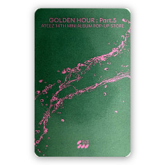 Seonghwa [ATEEZ] Photocard GOLDEN HOUR PART.5 Pop-up [12477]
