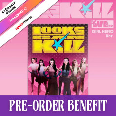 [PRE-ORDER] IVE - Looks Can Kill [Girl Hero ver.] + POB [12217]