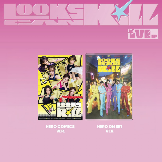 [PRE-ORDER] IVE - Looks Can Kill [Hero Comics / Here On Set ver.] [12214]