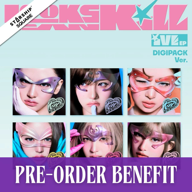 [PRE-ORDER] IVE - Looks Can Kill [Digipack ver. / LIMITED] + POB [12220]