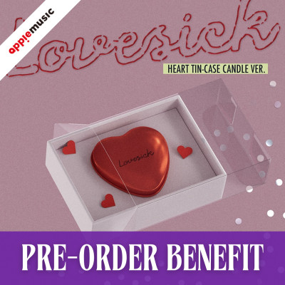[PRE-ORDER] CHAERYEONG - Lovesick [HEART TIN-CASE CANDLE Ver.] + POB [12498]