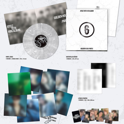 [PRE-ORDER] ATEEZ - Golden Hour: Part.6 [MARBLE VER.] [12509]