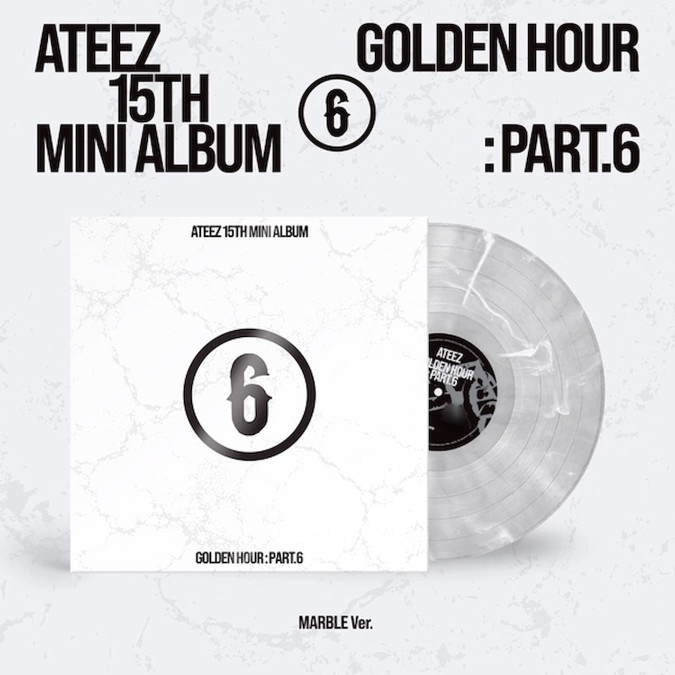 [PRE-ORDER] ATEEZ - Golden Hour: Part.6 [MARBLE VER.] [12509]