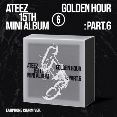 [PRE-ORDER] ATEEZ - Golden Hour: Part.6 [EARPHONE CHARM VER.] [12508]