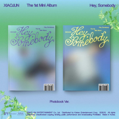 [HOT] XIAOJUN (WayV) - Hey, Somebody (Photobook Ver.) [12307]
