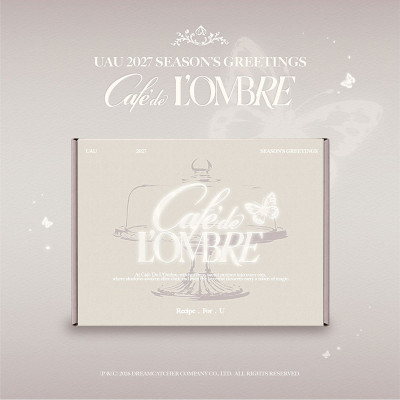 [PRE-ORDER] UAU - 2027 SEASON’S GREETINGS [Cafe De L'Ombre] [12530]
