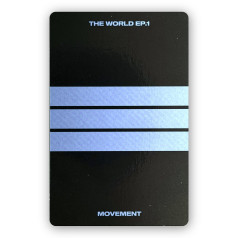 Wooyoung [ATEEZ] Limited Album Photocard THE WORLD EP1 : MOVEMENT [12535]