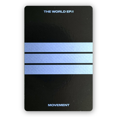 Wooyoung [ATEEZ] Limited Album Photocard THE WORLD EP1 : MOVEMENT [12535]
