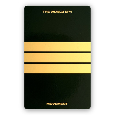 Yunho [ATEEZ] Limited Album Photocard THE WORLD EP1 : MOVEMENT [12537]