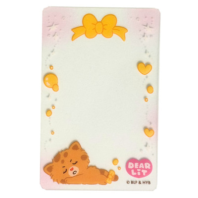 Yunah [ILLIT] Transparent Photocard DEARLIT [12551]