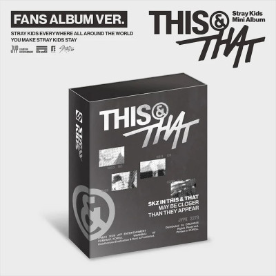 STRAY KIDS - This & That [Fans Album ver.] [11223]