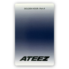 Yunho [ATEEZ] Poca selfie Photocard GOLDEN HOUR PART 4 Ver. B [12561]