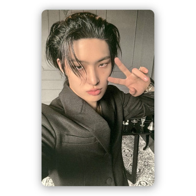 Mingi [ATEEZ] Poca selfie Photocard GOLDEN HOUR PART 4 Ver. A [12568]