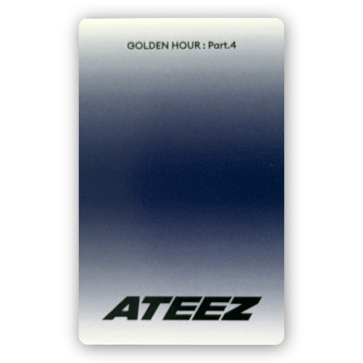 Yeosang [ATEEZ] Poca selfie Photocard GOLDEN HOUR PART 4 Ver. A [12569]