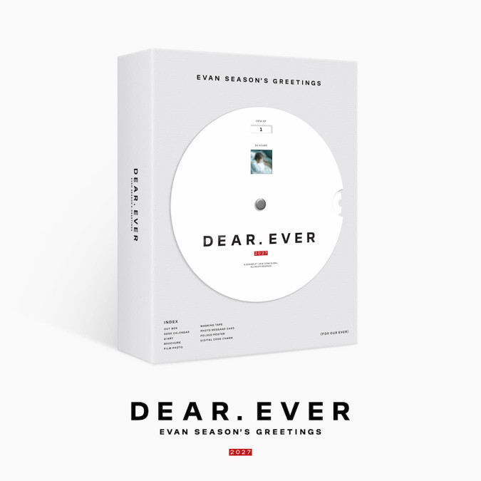 [PRE-ORDER] EVAN - 2027 Season's Greetings [Dear. Ever] [12602]