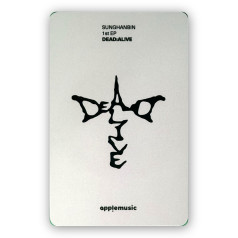 Sung Hanbin [ZEROBASONE] Apple Music DEAD ALIVE Ver. A [12654]