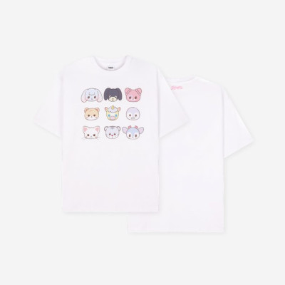 [PRE-ORDER] TWICE - T-Shirt (White) [Twice The Thrill] [12666]