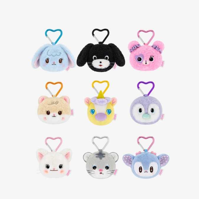 [PRE-ORDER] TWICE - TDOONGZ Face Keyring [Twice The Thrill] [12669]