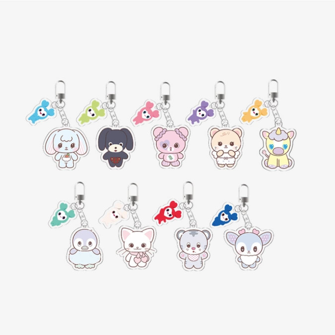 [PRE-ORDER] TWICE - TDOONGZ Secret Acrylic Keyring [Twice The Thrill] [12675]
