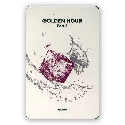 Jongho [ATEEZ] Trading Card B GOLDEN HOUR PART.5 Pop-Up [12721]