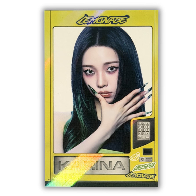 Karina [Aespa] Trading Card Special Holographic Photocard MAKE IT LEMONADE [12695]