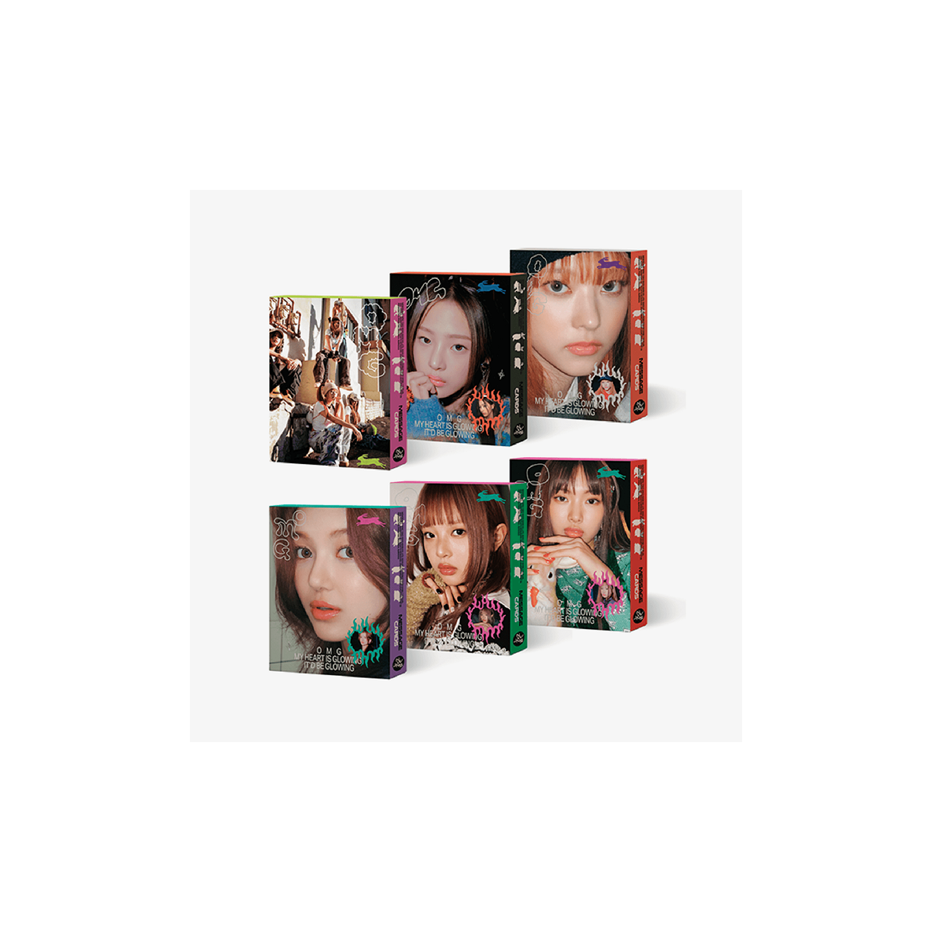 NEWJEANS - OMG [Message Card ver.] [1610] Album version