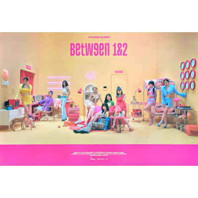 TWICE Official Poster [Between 1&2] [2217]