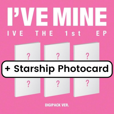 IVE - I've Mine [Digipack ver.] + Starship Photocard [2335]